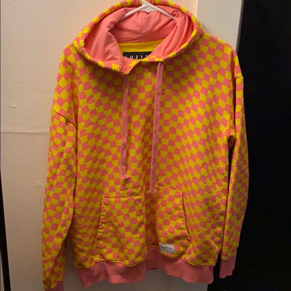 Empyre checkered hoodie size medium lightly worn
